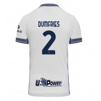 Echipament fotbal Inter Milan Denzel Dumfries #2 Tricou Deplasare 2024-25 maneca scurta